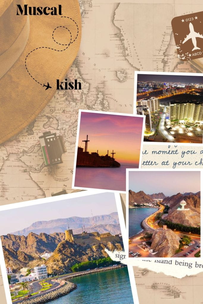 Flights from Muscat to Kish