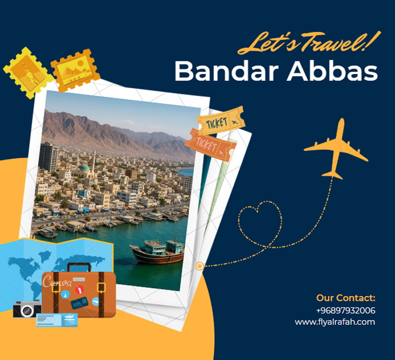Flights from Muscat (MCT) to Bandar Abbas