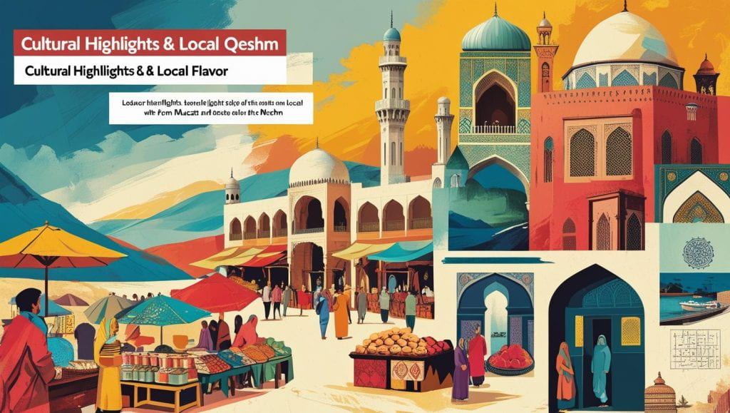 Muscat to Qeshm Flights